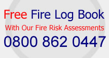 book a fire risk assessment 0800 862 0447 get a free fire log book